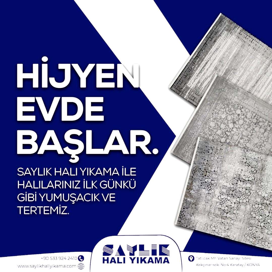 Hijyen evde başlar.